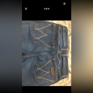 Wrangler Retro Blue Denim Jeans